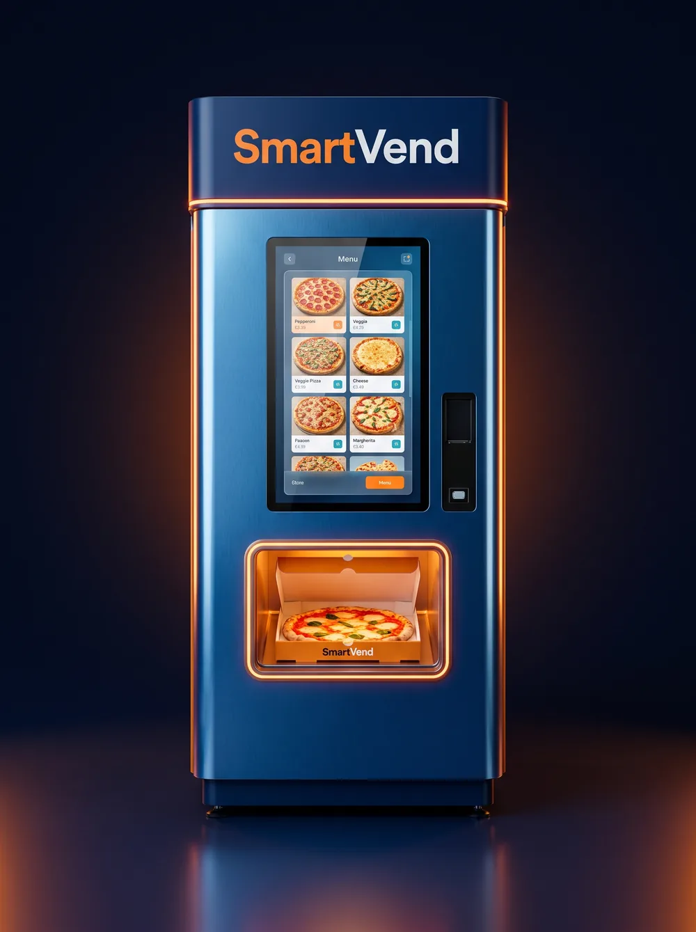 SmartVend automated pizza vending machine